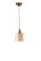 Opviq Yeni Sahra Lámpara de Araña de Cobre